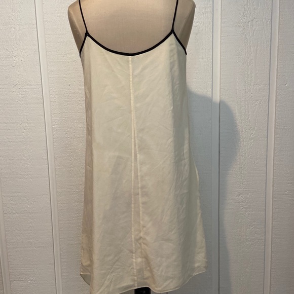 Theory Silk White Midi Dress - Picture 4 of 5